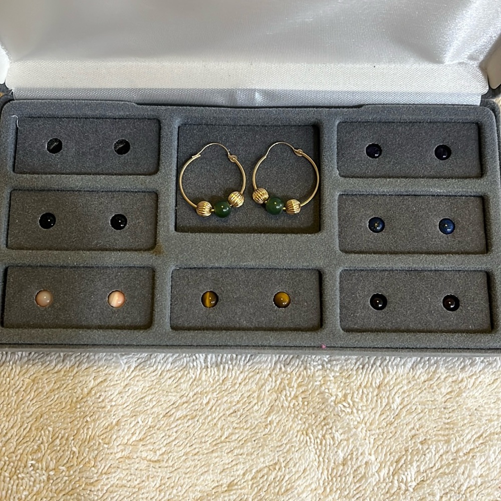 Hoop earrings